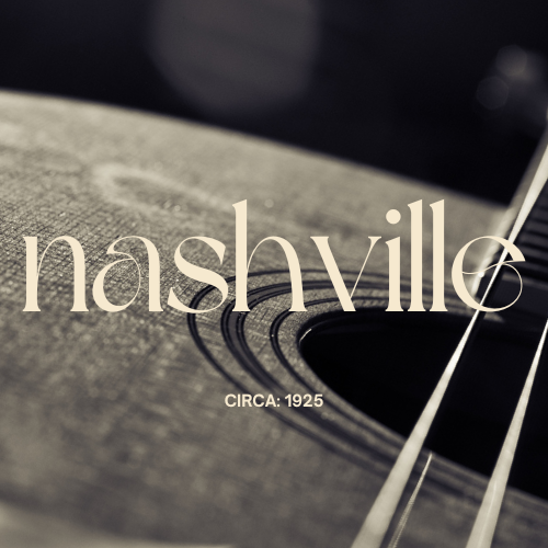 Nashville fragrance oil with soulful Music City neon and smoky bourbon inspired visuals for artisan candle making - The WanderLab Co.