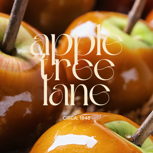 Apple Tree Lane fragrance oil with fresh crisp orchard and red apple visuals for artisan candle making - The WanderLab Co.