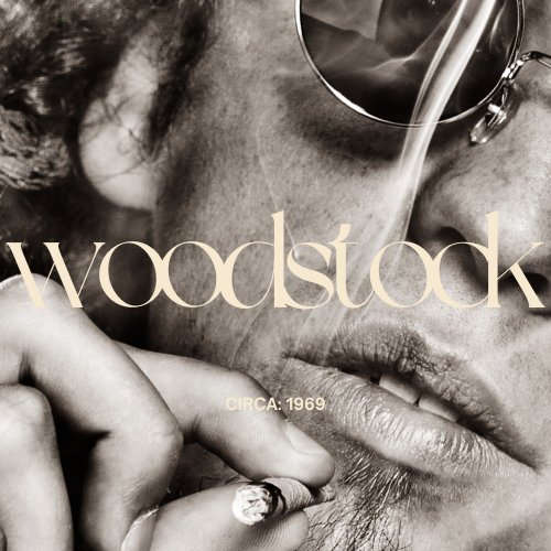 Woodstock fragrance oil with earthy patchouli and retro festival inspired visuals for artisan candle making - The WanderLab Co.