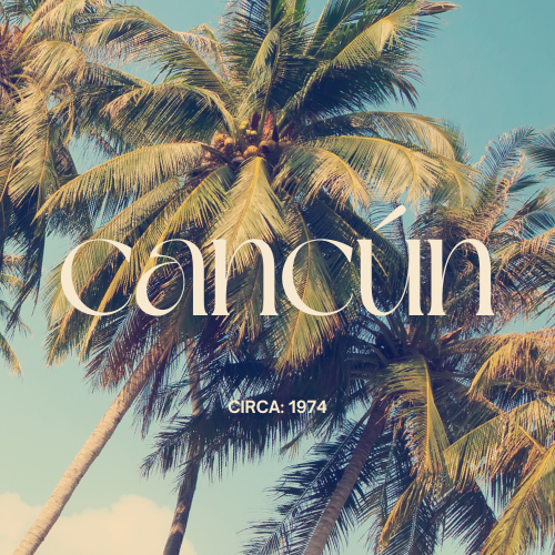 Cancun fragrance oil with tropical beach and luxury resort inspired visuals for artisan candle making - The WanderLab Co.