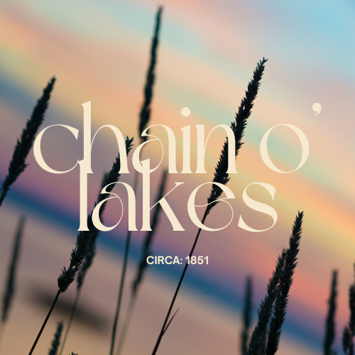 Chain O' Lakes fragrance oil with fresh lake water and summer boating inspired visuals for artisan candle making - The WanderLab Co.