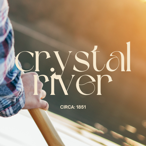 Crystal River fragrance oil with fresh spring water and lush Wisconsin botanical inspired visuals for artisan candle making - The WanderLab Co.