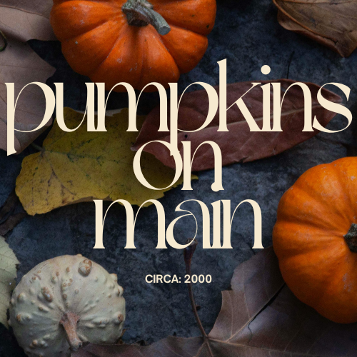 Pumpkins on Main fragrance oil with autumn harvest and spiced pumpkin visuals for artisan candle making - The WanderLab Co.