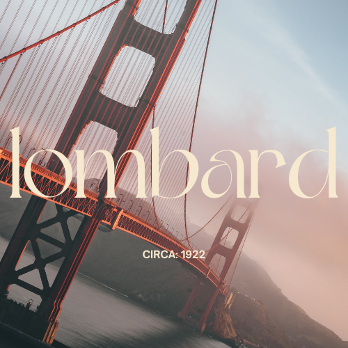 Lombard fragrance oil with San Francisco winding garden and floral inspired visuals for artisan candle making - The WanderLab Co.