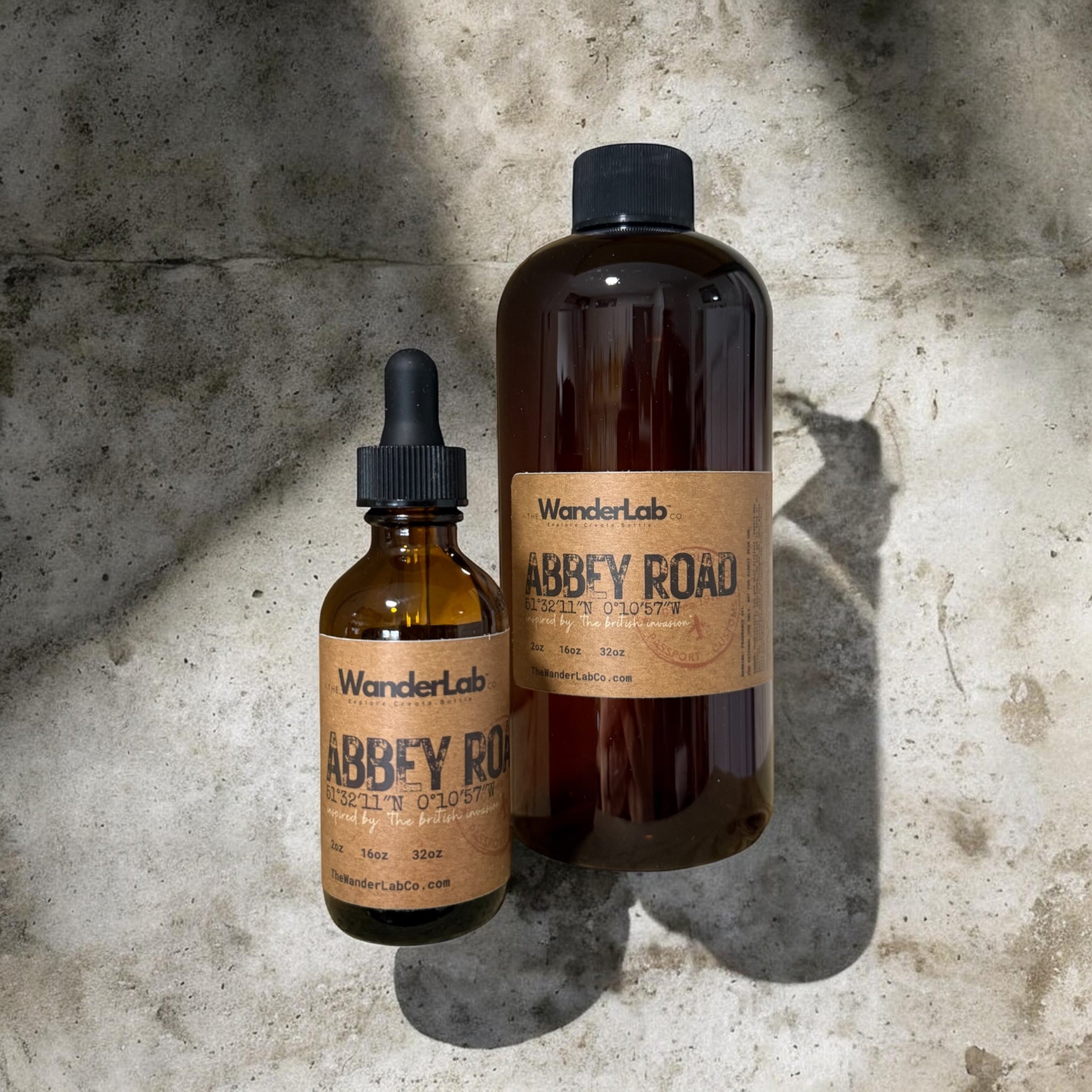 Wholesale Abbey Road fragrance oil in 2oz and 16oz sizes for artisan makers - The WanderLab Co.