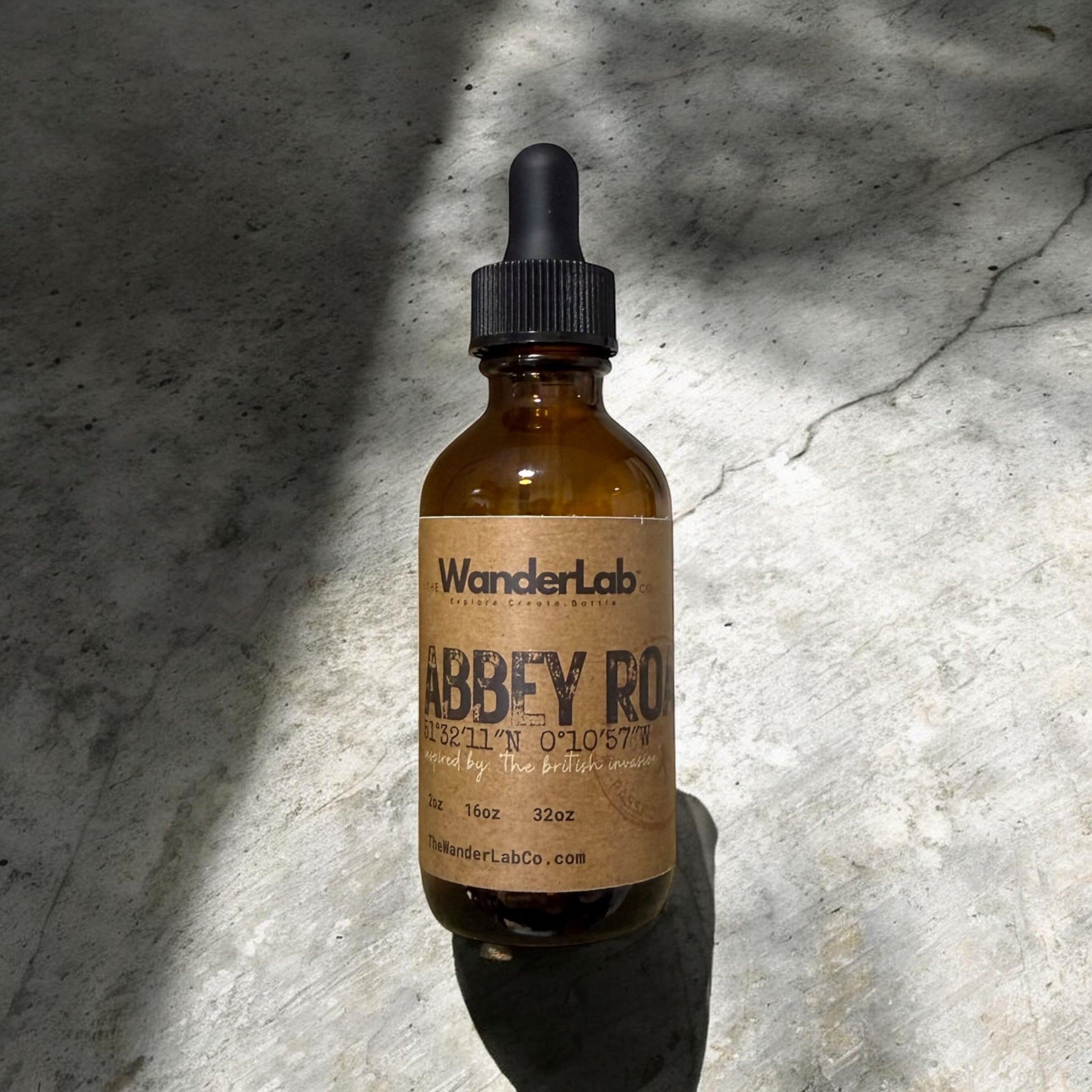 2oz sample size Abbey Road fragrance oil for professional soap and candle makers.