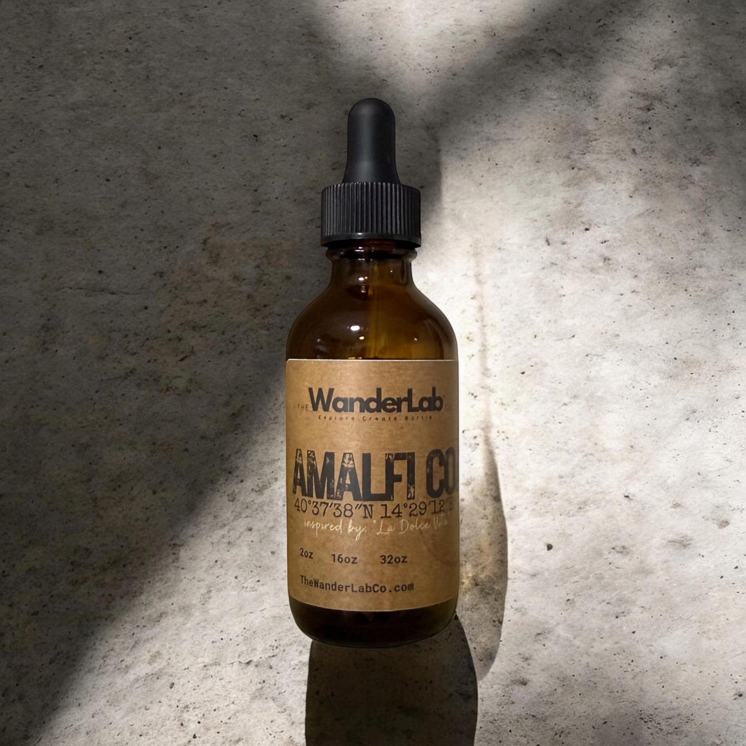 2oz sample size Amalfi Coast fragrance oil for professional soap and candle makers.