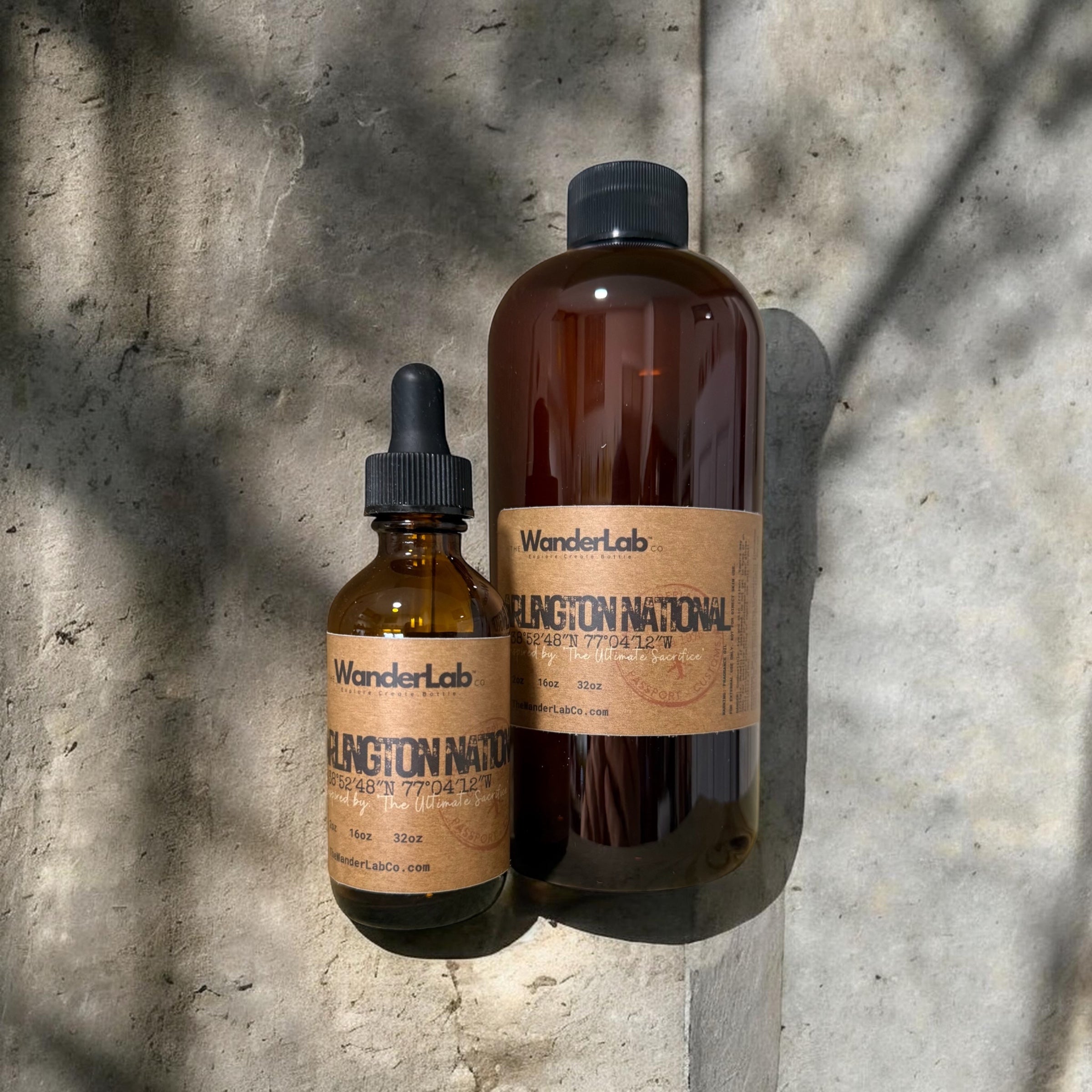 Wholesale Arlington National fragrance oil in 2oz and 16oz sizes for artisan makers - The WanderLab Co.