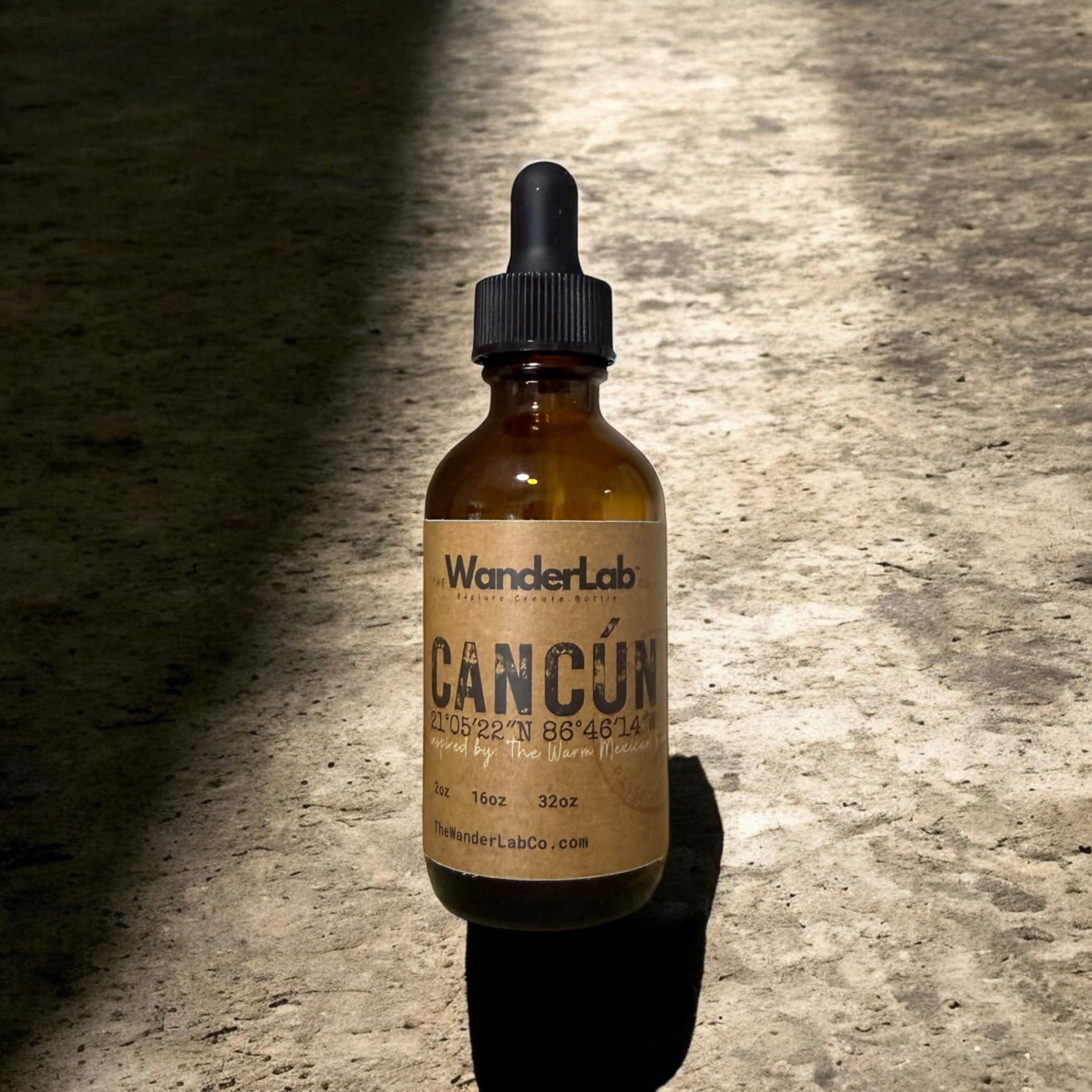 2oz sample size Cancun fragrance oil for professional soap and candle makers.