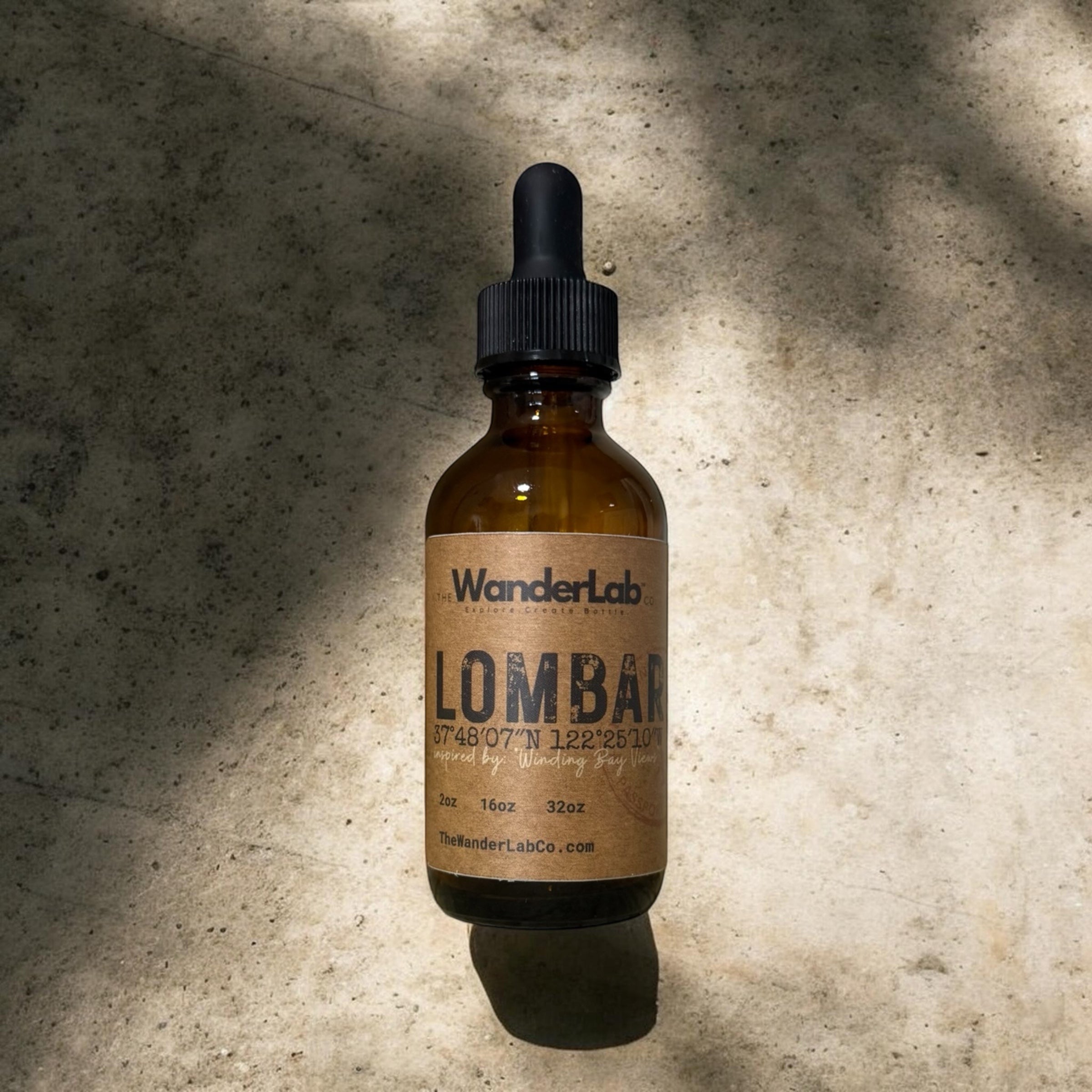 2oz sample size Lombard fragrance oil for professional soap and candle makers.