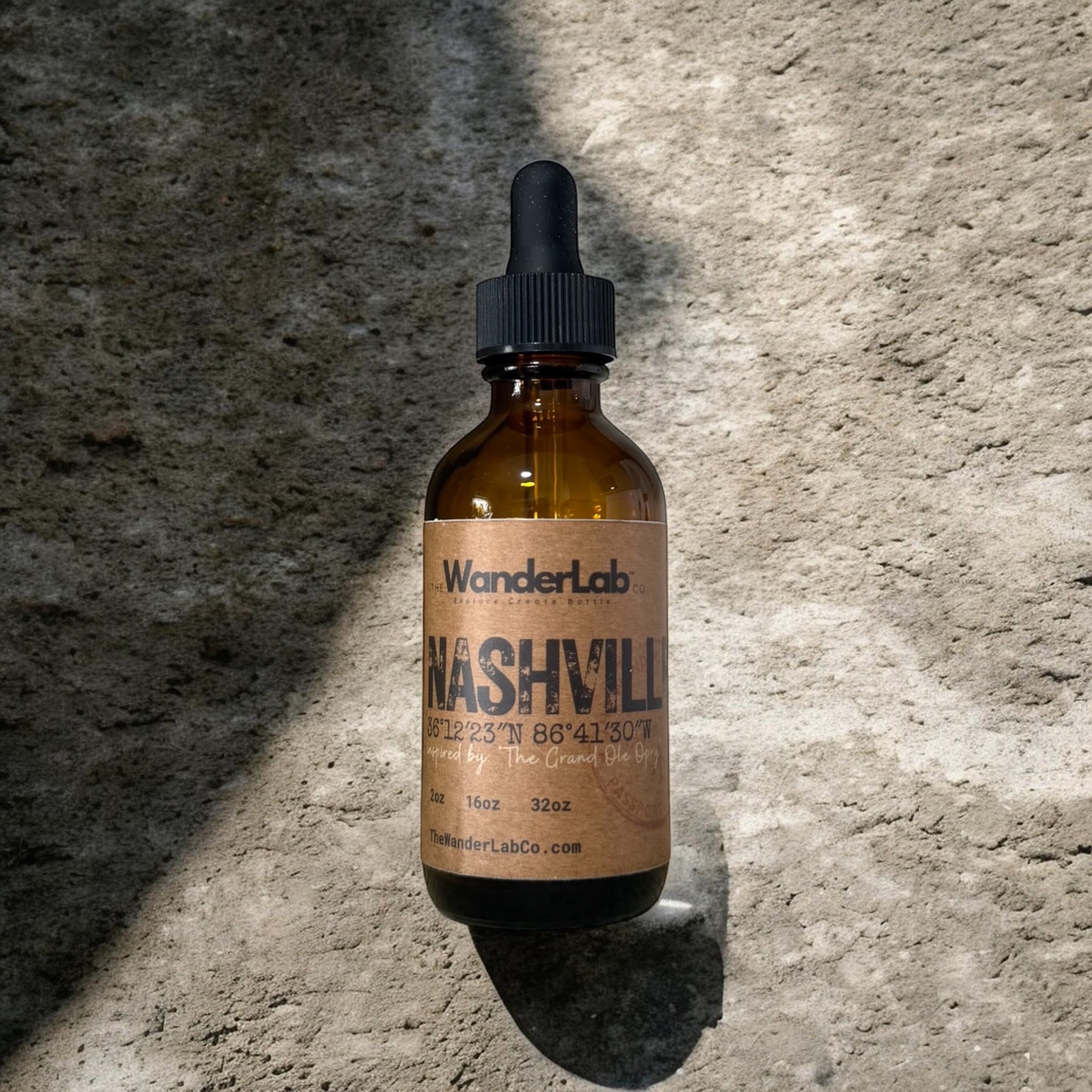 2oz sample size Nashville fragrance oil for professional soap and candle makers.