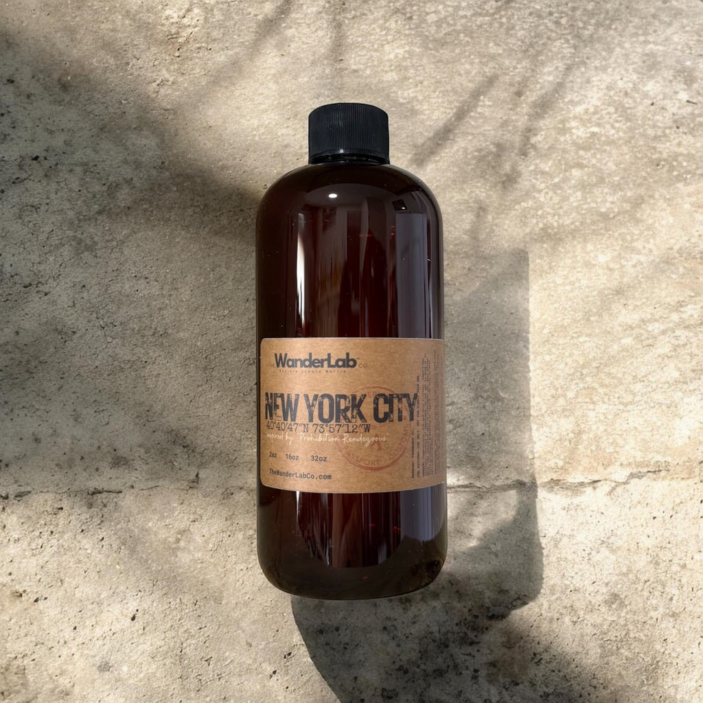 16oz bulk New York City fragrance oil for small business supplies and professional crafting.