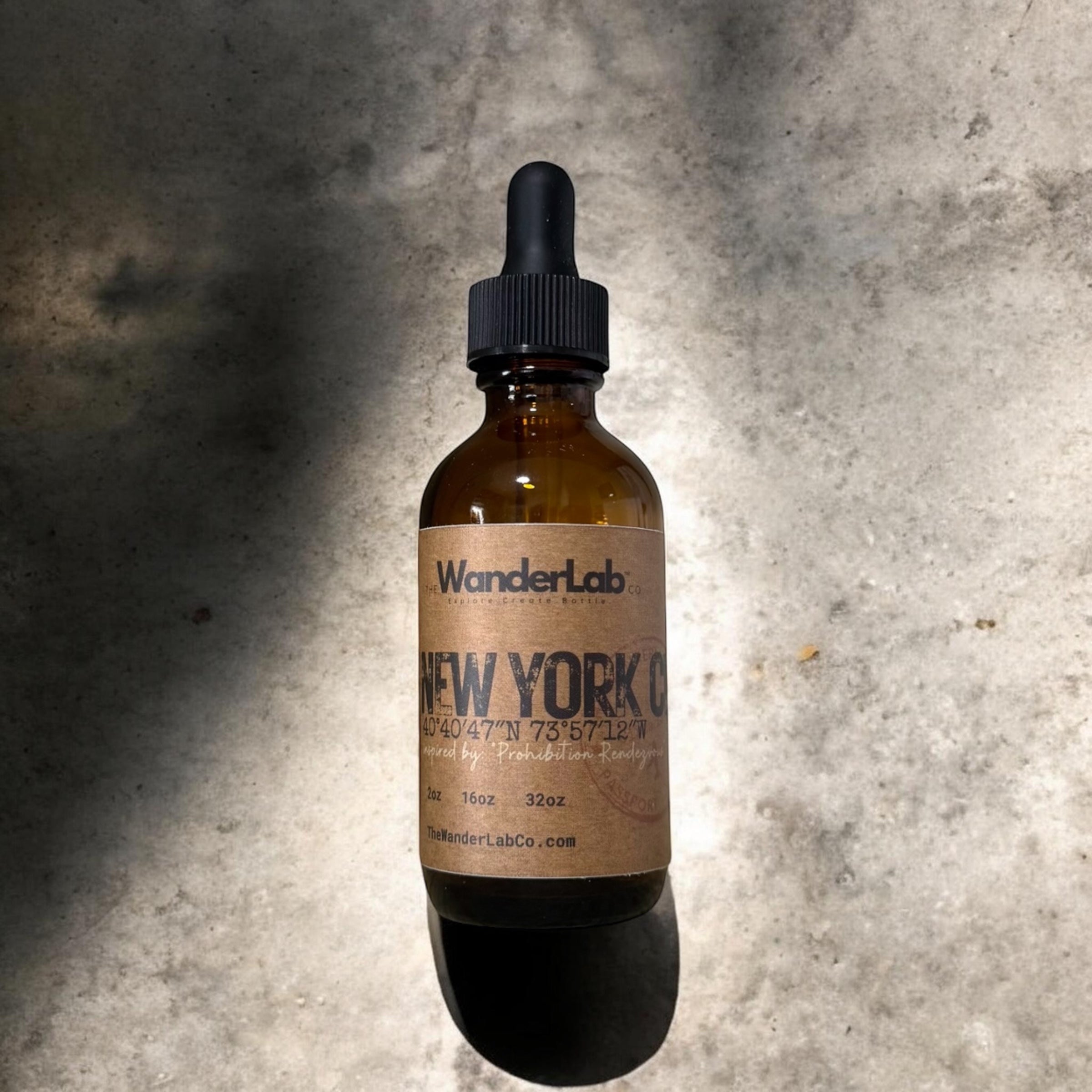 2oz sample size New York City fragrance oil for professional soap and candle makers.