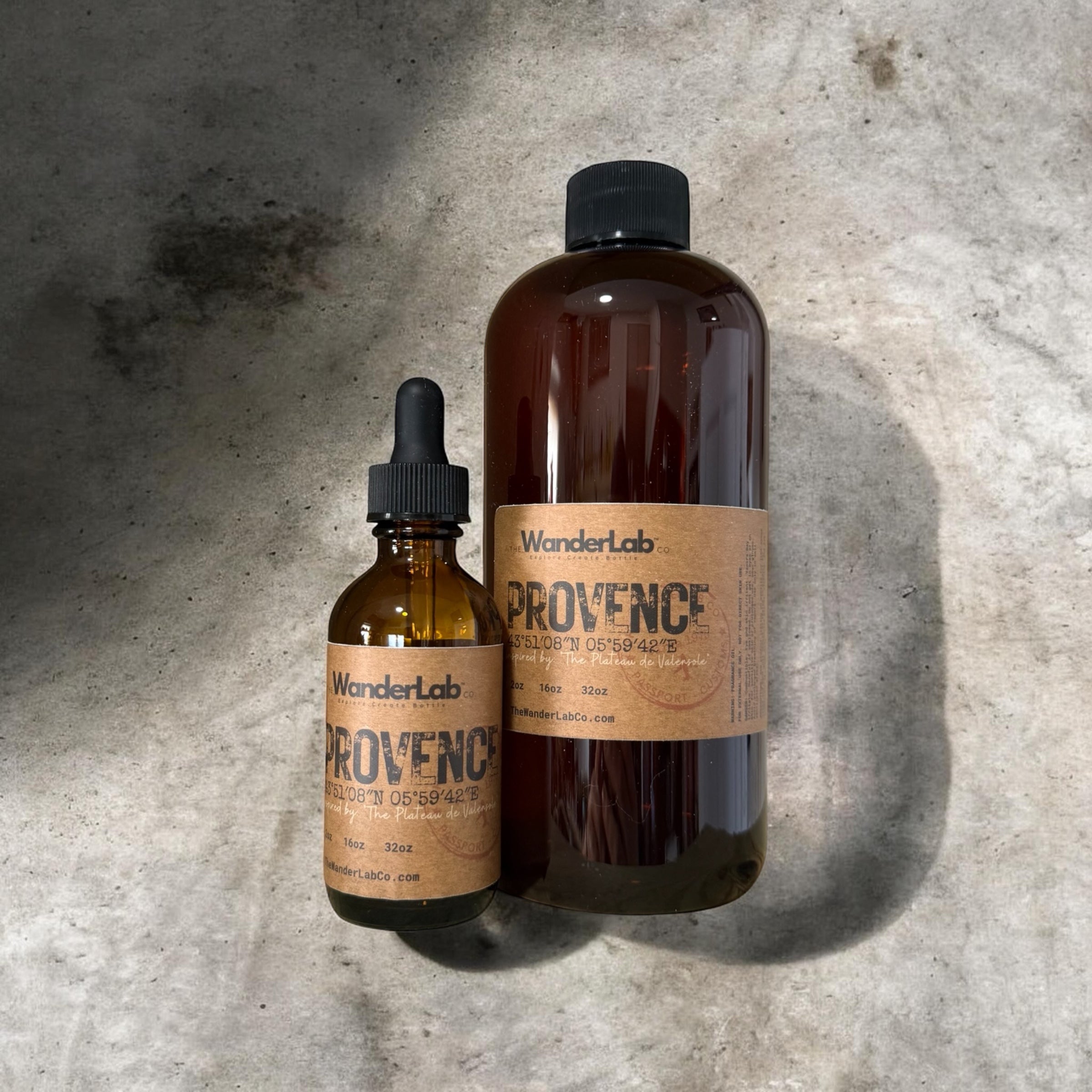 Wholesale Provence fragrance oil in 2oz and 16oz sizes for artisan makers - The WanderLab Co.