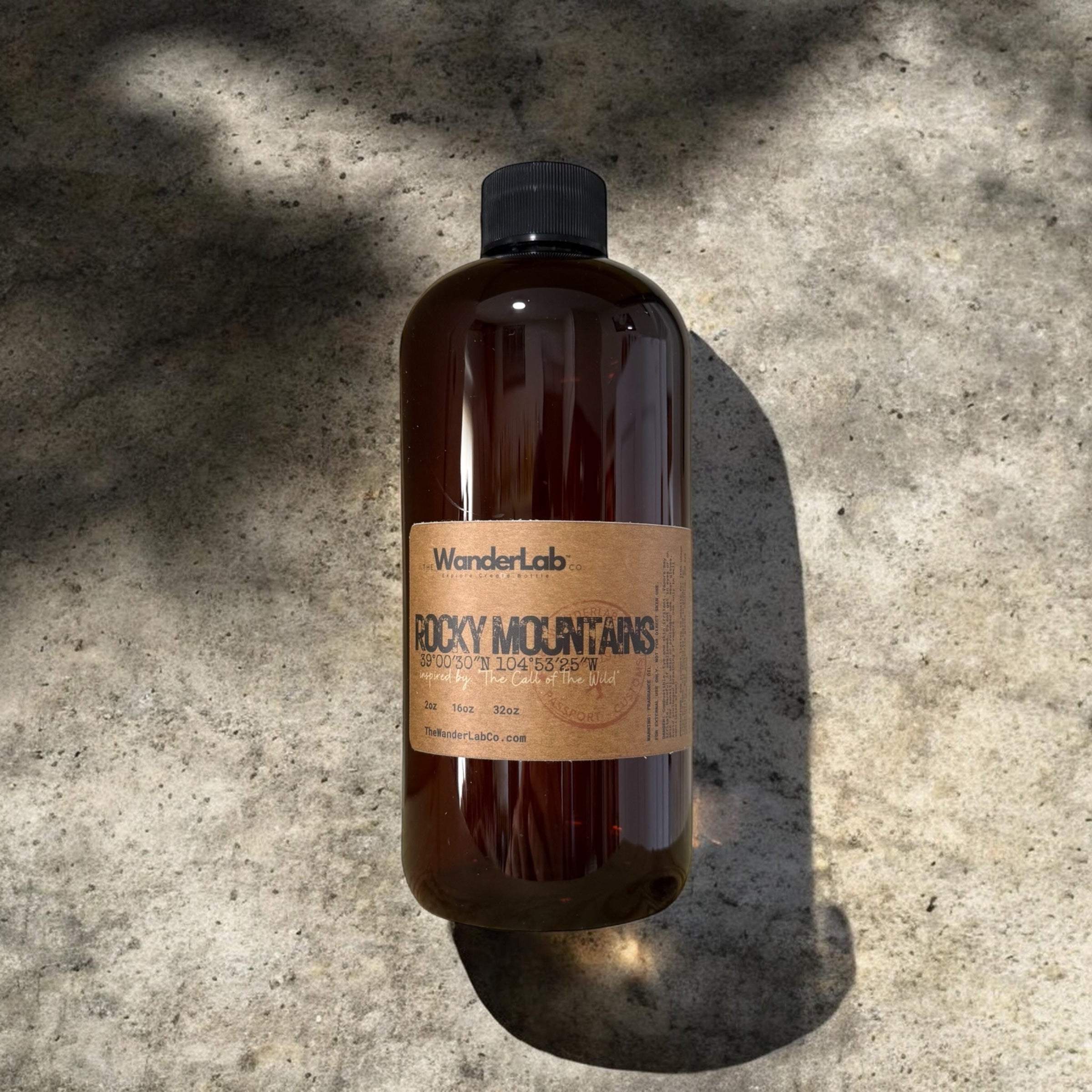 16oz bulk Rocky Mountains fragrance oil for small business supplies and professional crafting.