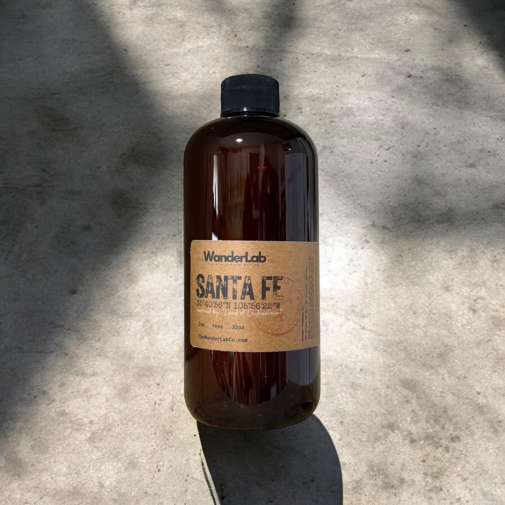 16oz bulk Santa Fe fragrance oil for small business supplies and professional crafting.