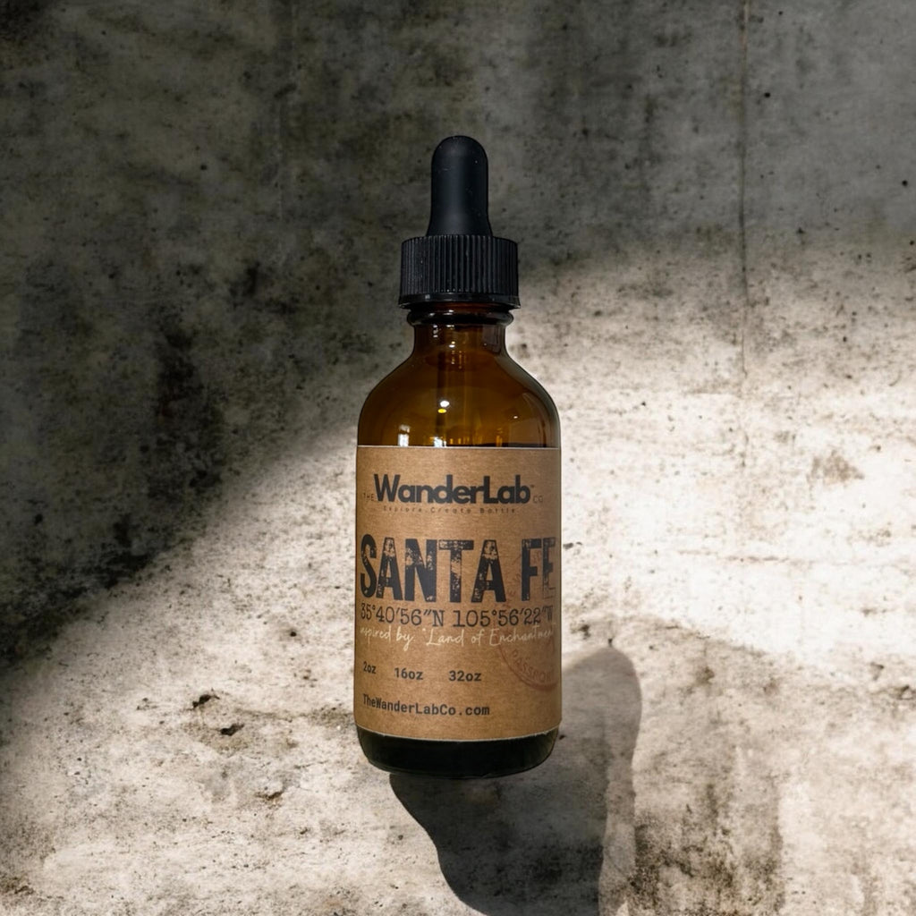 2oz sample size Santa Fe fragrance oil for professional soap and candle makers.
