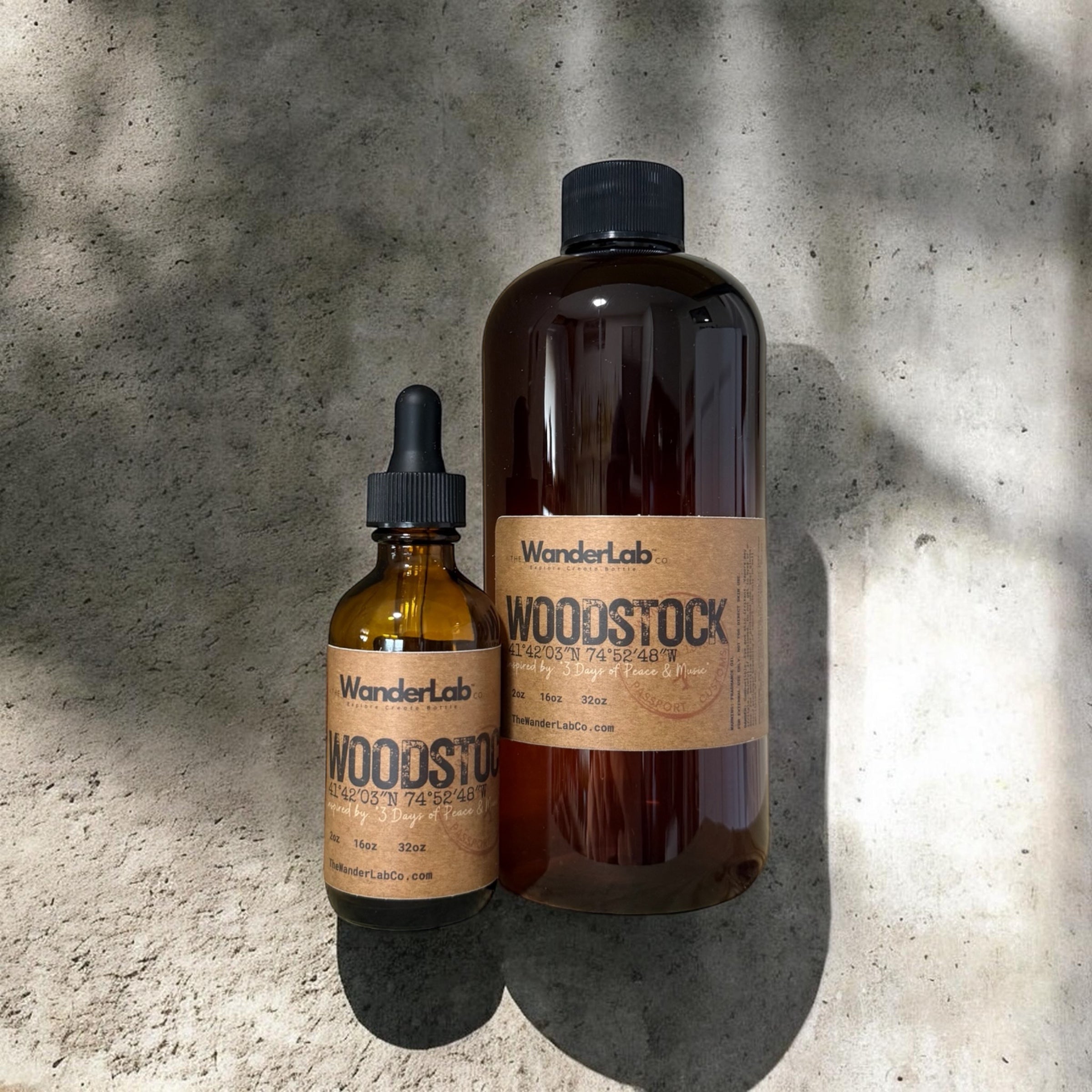 Wholesale Woodstock fragrance oil in 2oz and 16oz sizes for artisan makers - The WanderLab Co.