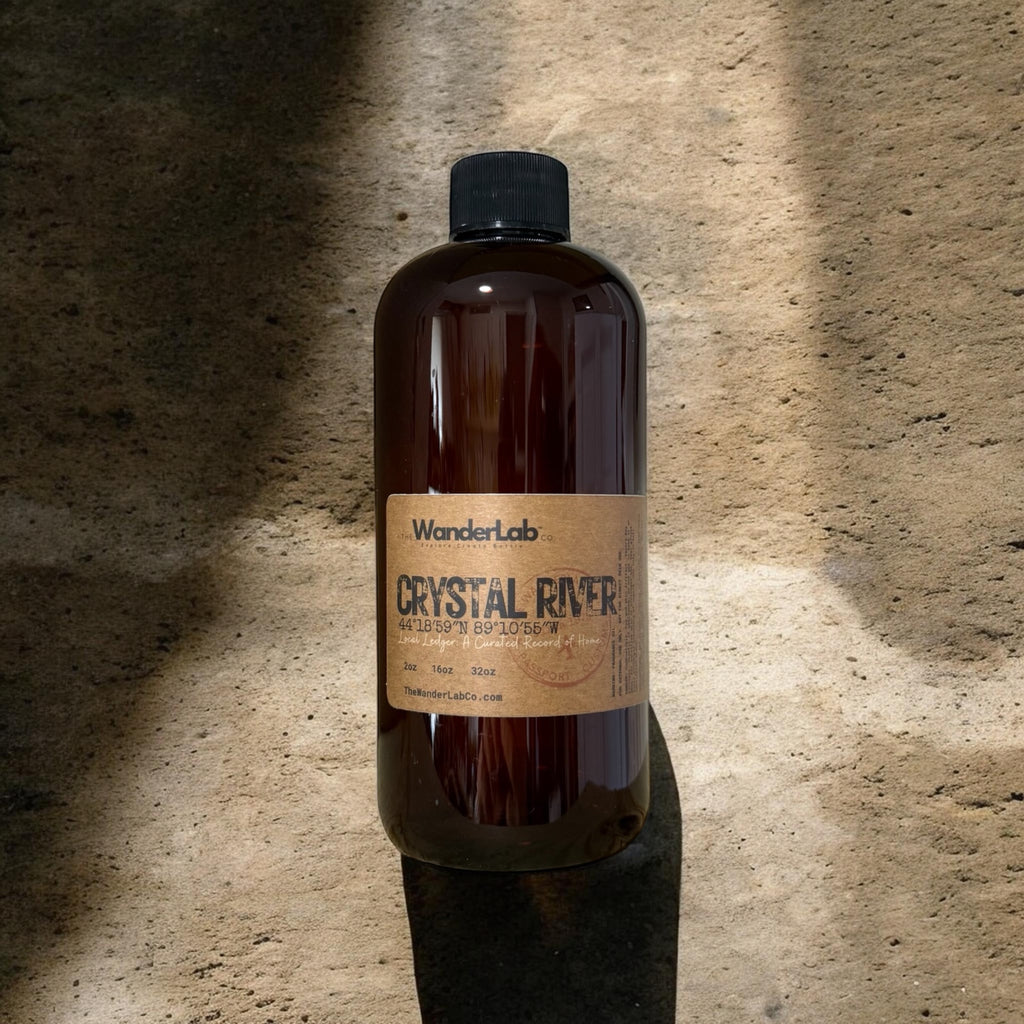 16oz bulk Crystal River fragrance oil for small business supplies and professional crafting.