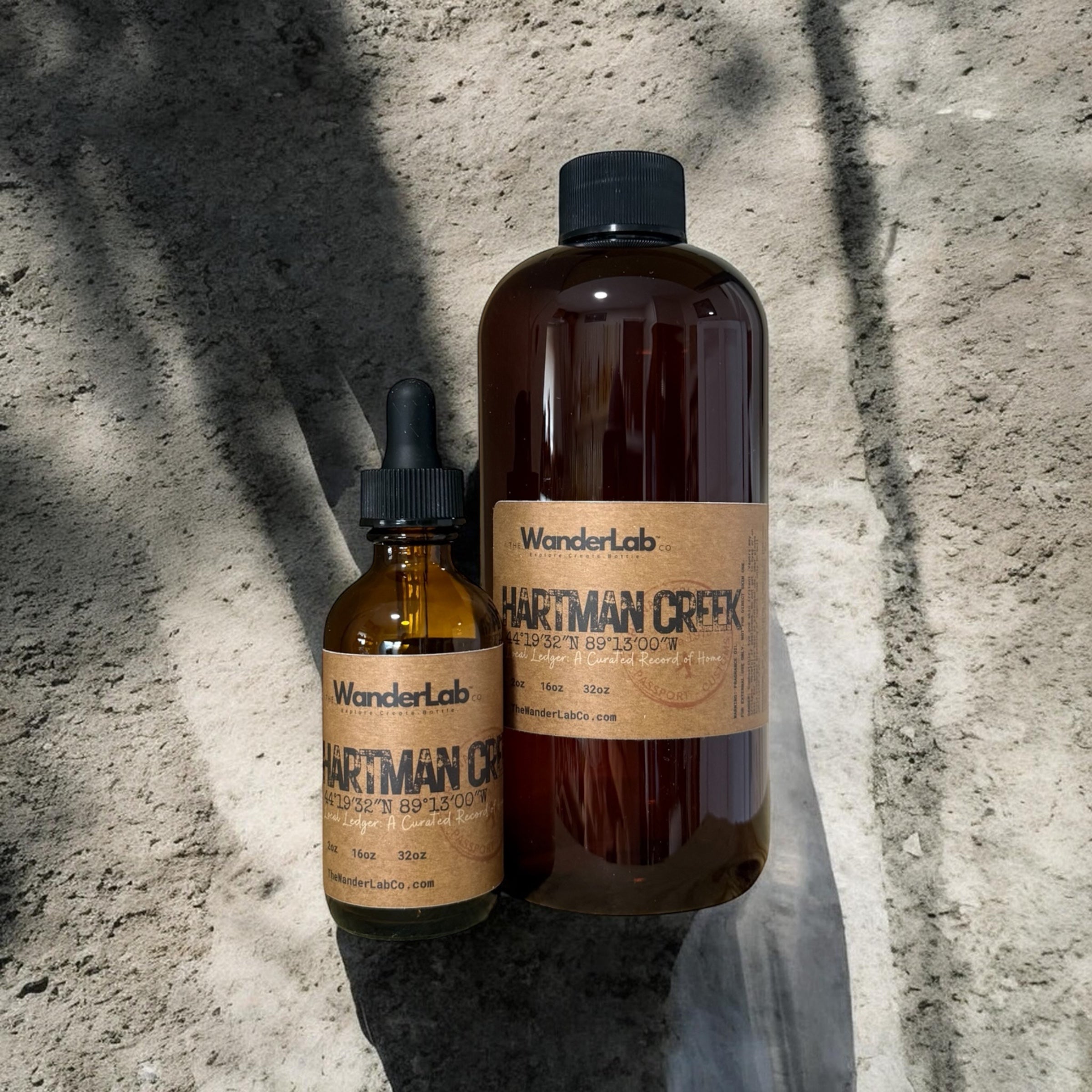 Wholesale Hartman Creek fragrance oil in 2oz and 16oz sizes for artisan makers - The WanderLab Co.