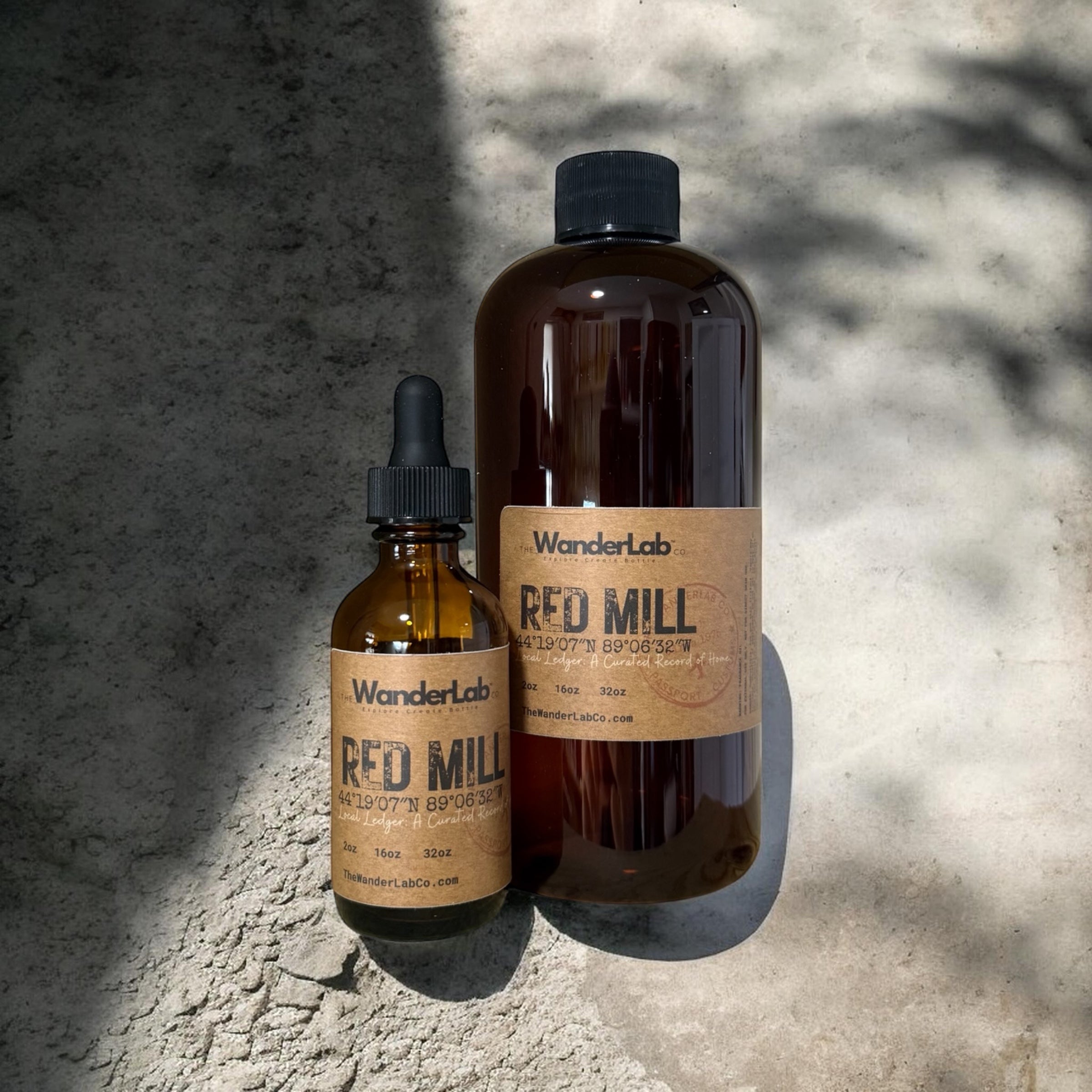 Wholesale Red Mill fragrance oil in 2oz and 16oz sizes for artisan makers - The WanderLab Co.
