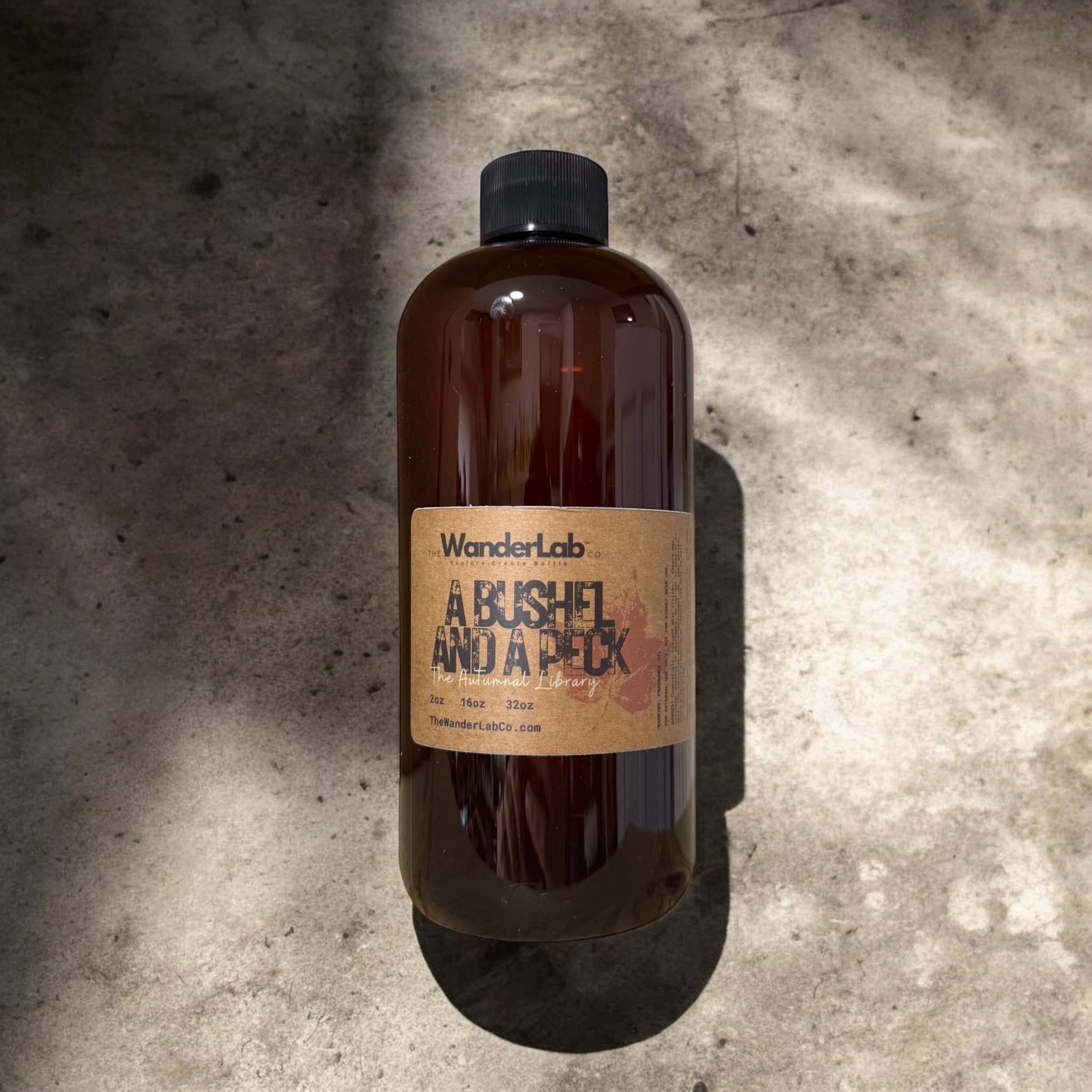 16oz bulk A Bushel and a Peck fragrance oil for professional candle making and small business supplies.