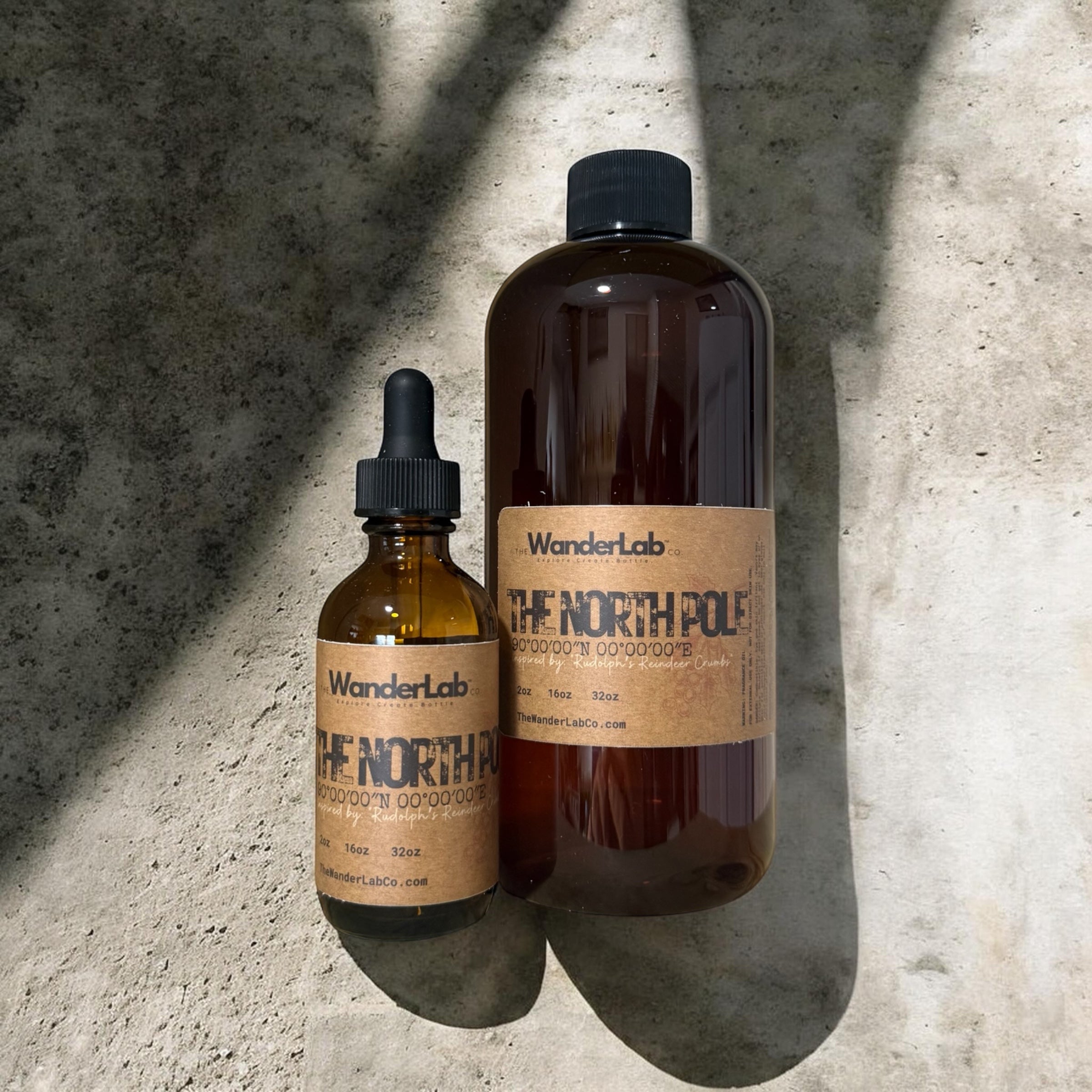 Wholesale The North Pole fragrance oil in 2oz and 16oz sizes for artisan makers - The WanderLab Co.