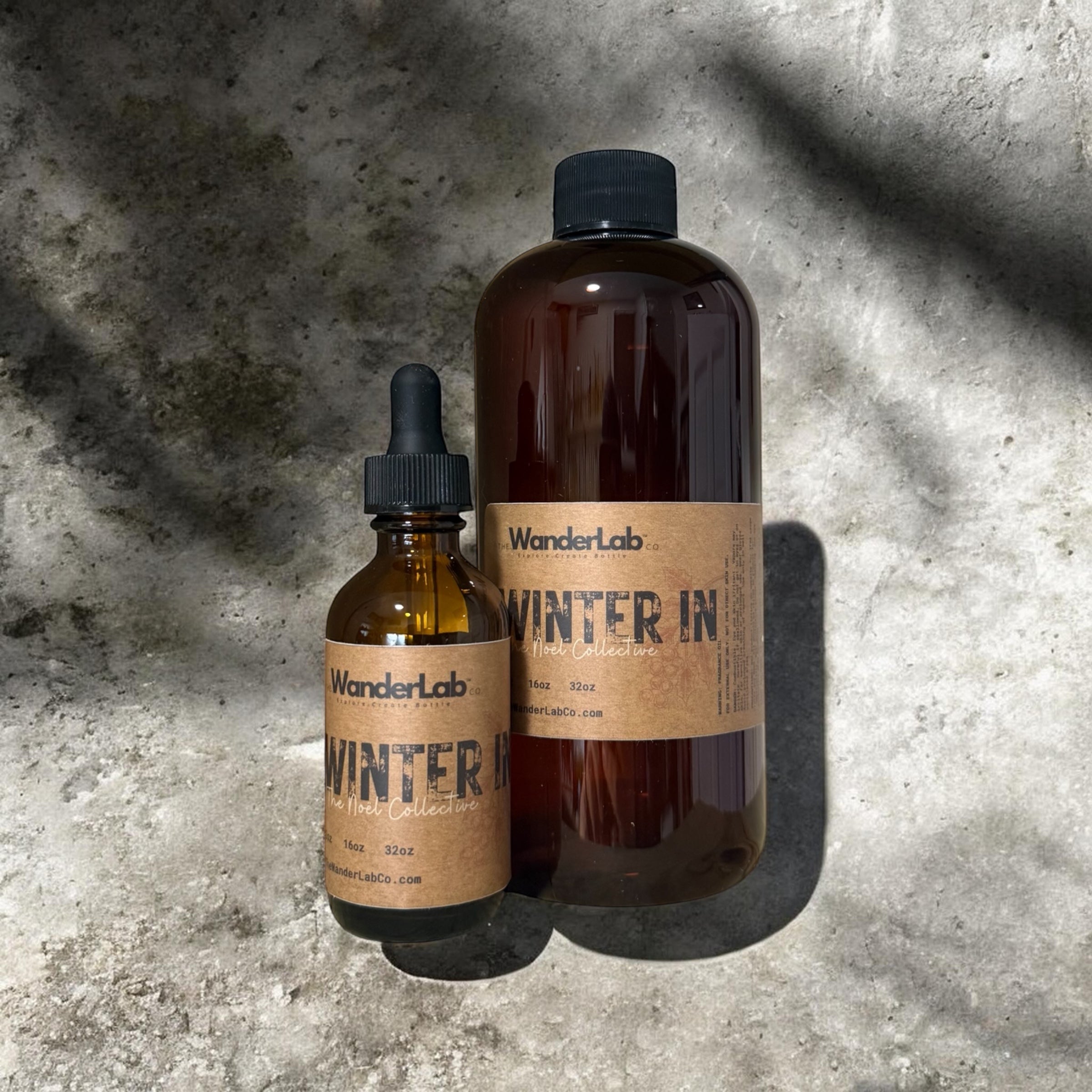 Wholesale Winter In fragrance oil in 2oz and 16oz sizes for artisan makers - The WanderLab Co.
