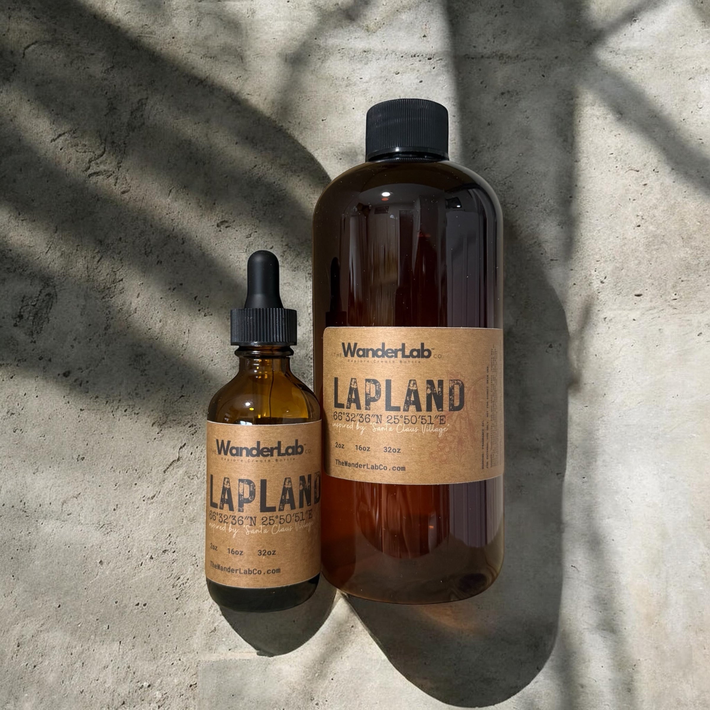 Wholesale Lapland fragrance oil in 2oz and 16oz sizes for artisan makers - The WanderLab Co.
